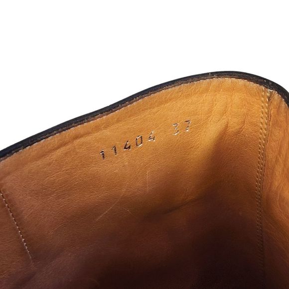 Dries Van Noten Vintage Tall Black Leather Boots - Picture 9 of 9